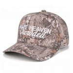 C.C Make Heaven Crowded Embroidered Camo Baseball Cap - Lace and Grace Boutique