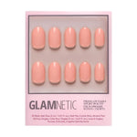 Glamnetic Press On Nails - Peach Coral - Lace and Grace Boutique