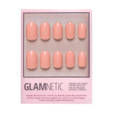 Glamnetic Press On Nails - Peach Coral - Lace and Grace Boutique