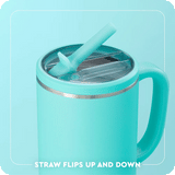 Swig Saddle Stitch Cream Mega Mug - 30oz.