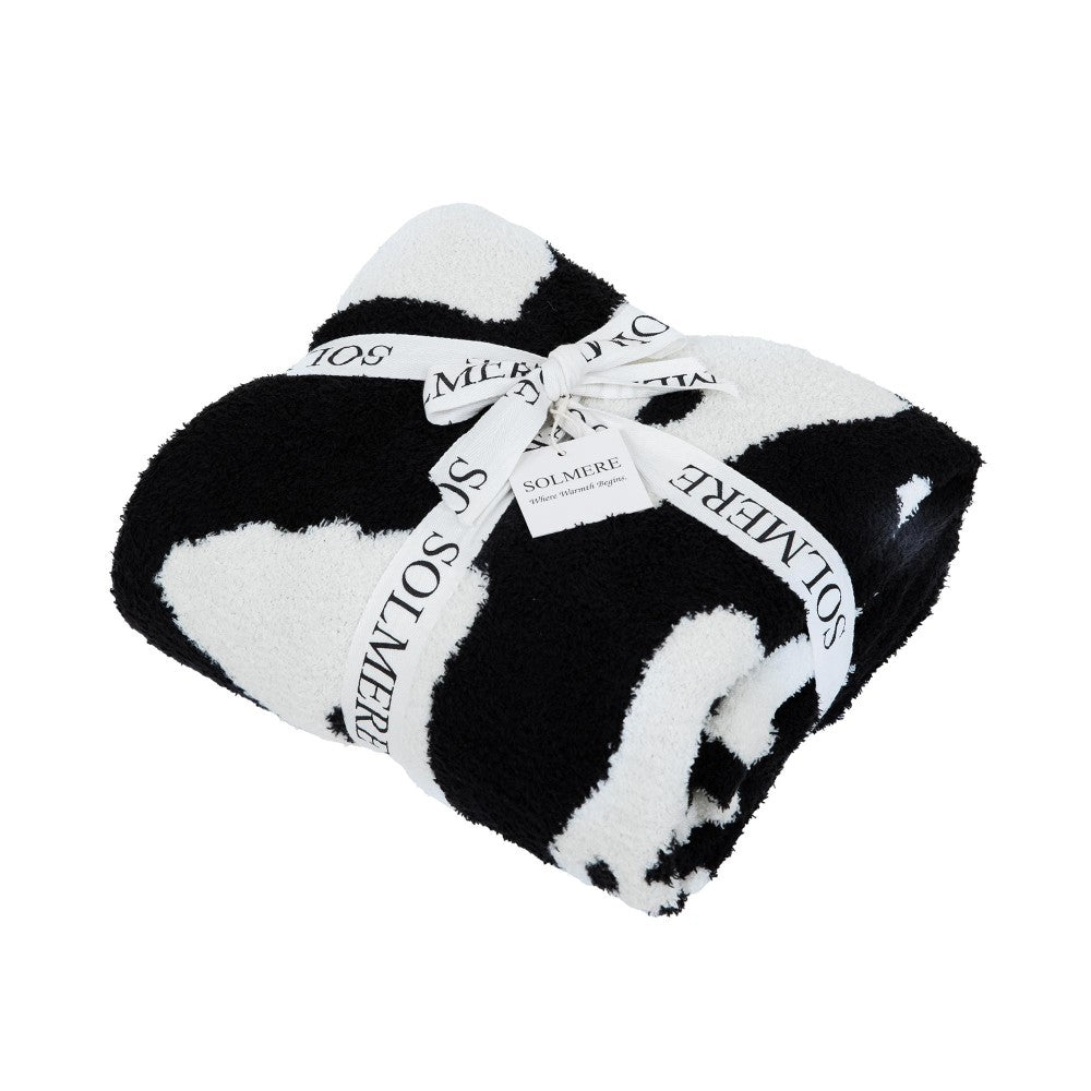 Halloween Ghost Luxe Throw Blanket - Lace and Grace Boutique