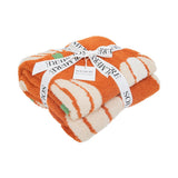 Halloween Pumpkin Luxe Throw Blanket