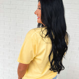 I'm Fine Everything Is Fine Graphic Tee - Butter - Lace and Grace Boutique