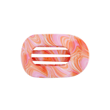Teleties Flat Round Hair Clip | Medium - Just Keep Swimming