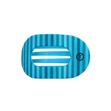 Teleties Flat Round Hair Clip | Medium - Splash Zone