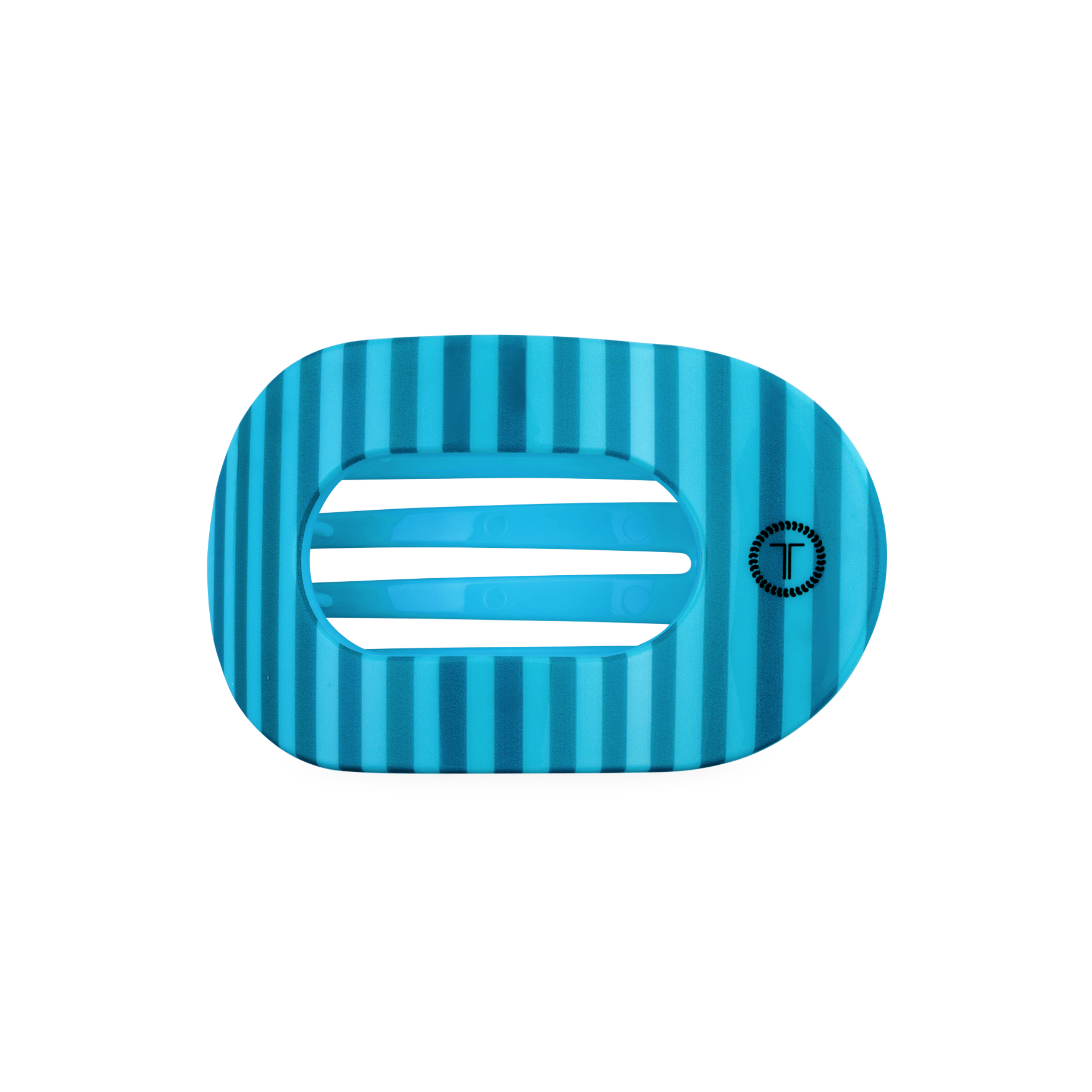 Splash Zone | Medium | Flat Round Hair Clip - Lace and Grace Boutique
