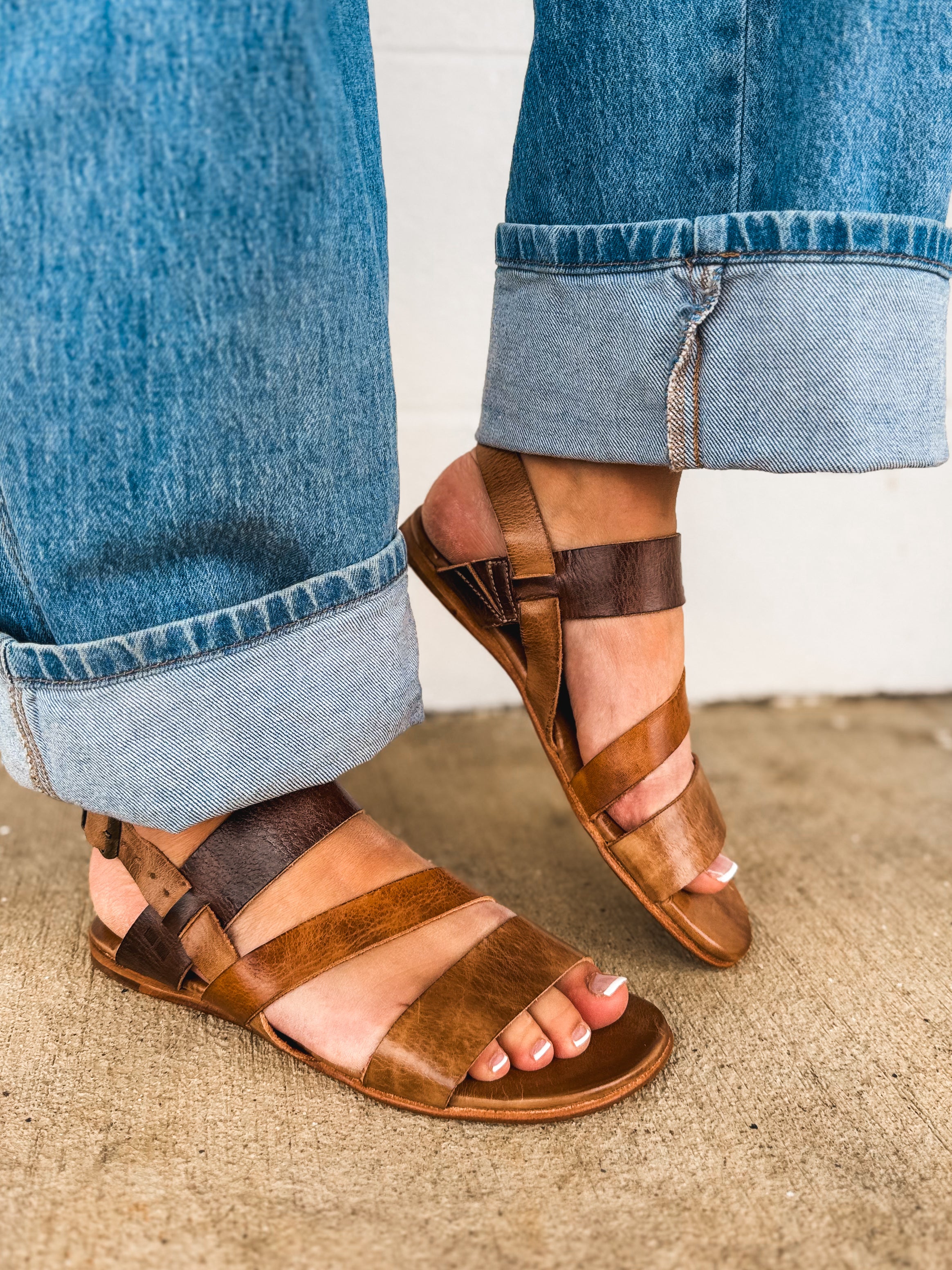 BedStu Superb Sandal - Cafe Latte Rustic - Lace and Grace Boutique