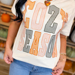 Cozy Season Graphic Tee - Ivory - Lace and Grace Boutique