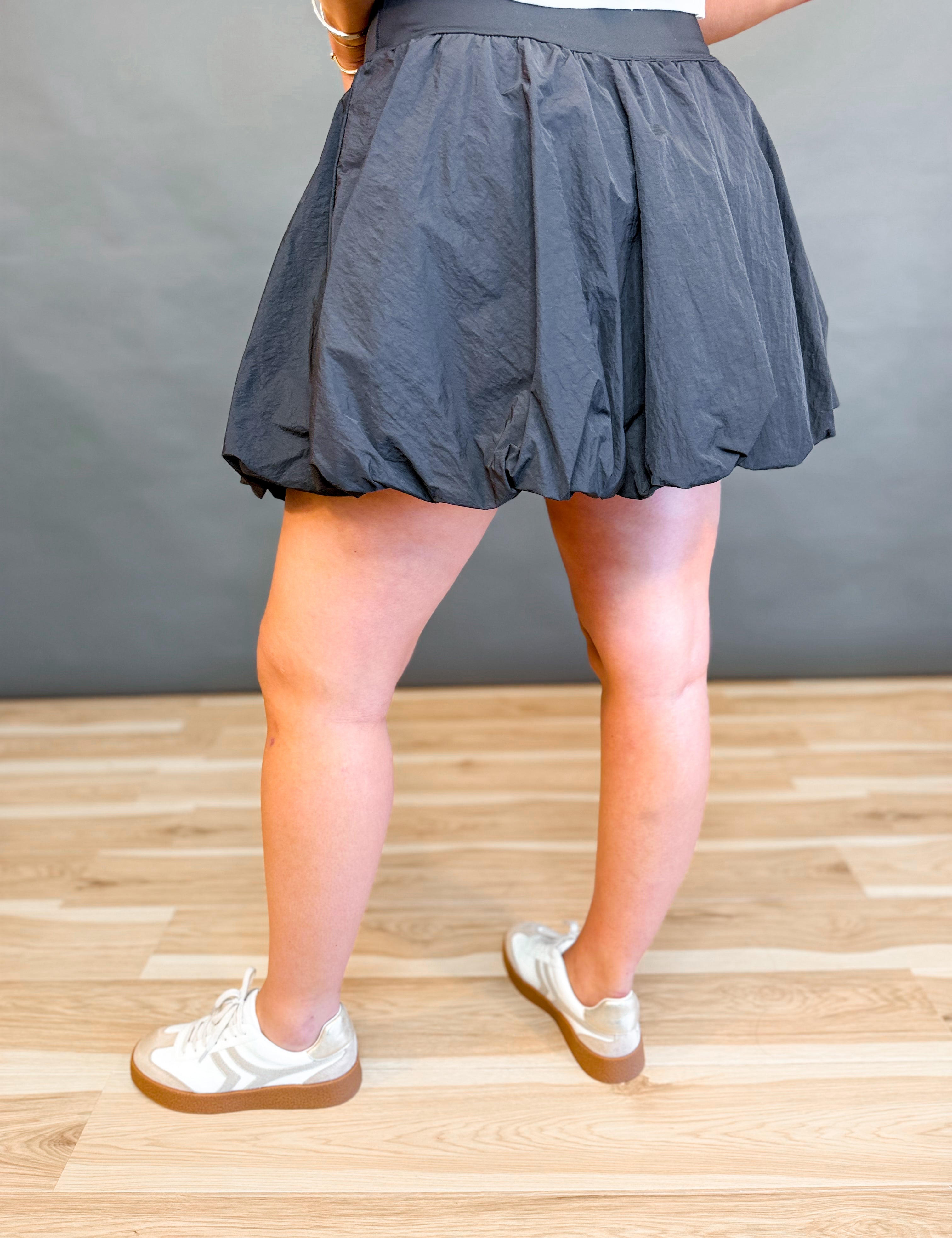 Simply Southern Bubble Skirt - Black - Lace and Grace Boutique