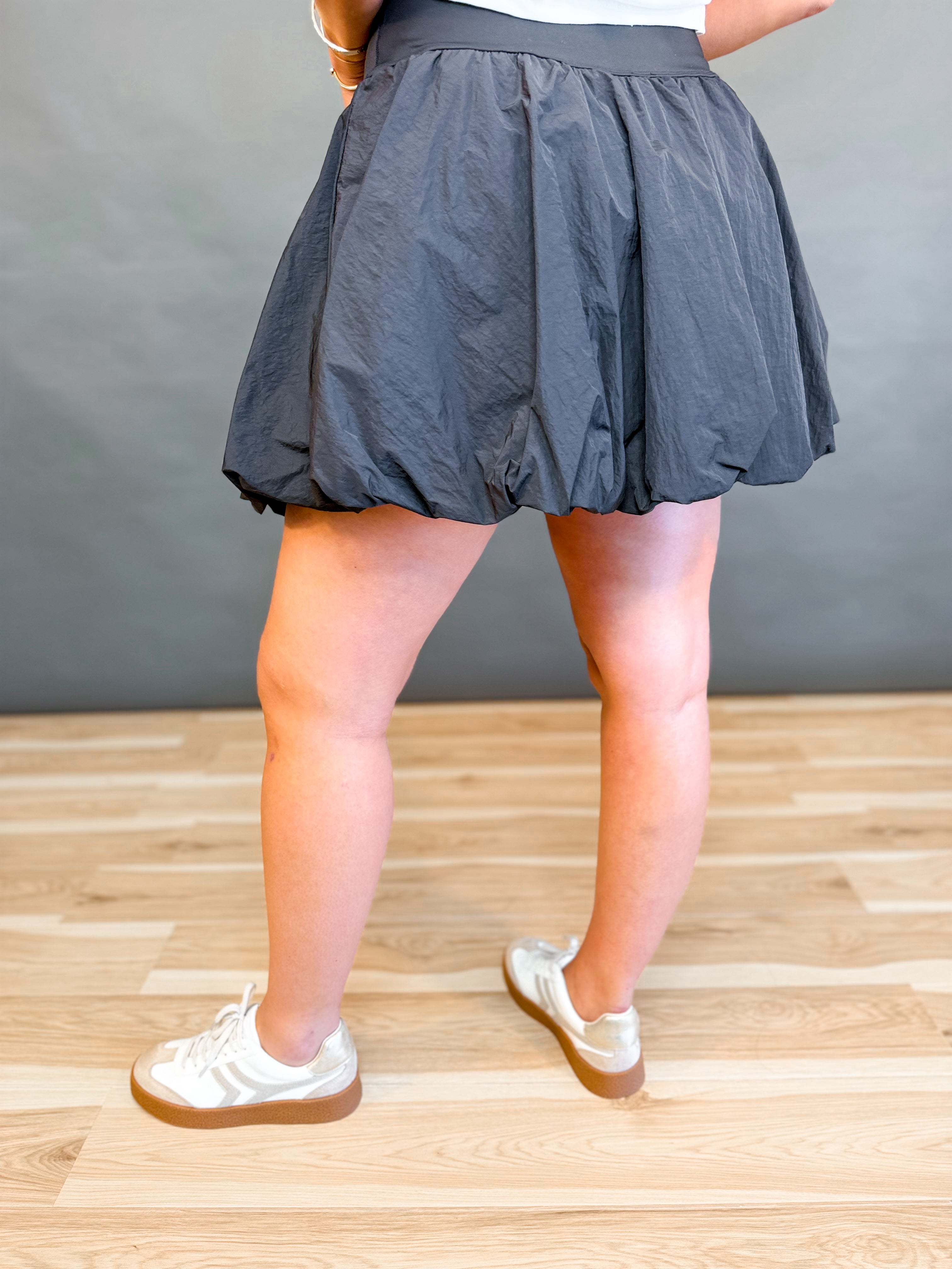 Simply Southern Bubble Skirt - Black - Lace and Grace Boutique