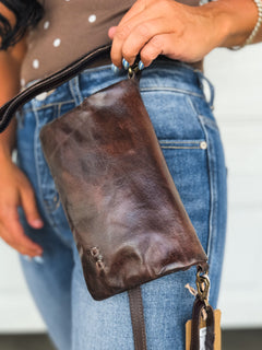 BedStu Cadence Crossbody - Teak Rustic - Lace and Grace Boutique