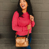 BedStu Ceremonious Crossbody Bag - Oats Tan Rustic - Lace and Grace Boutique