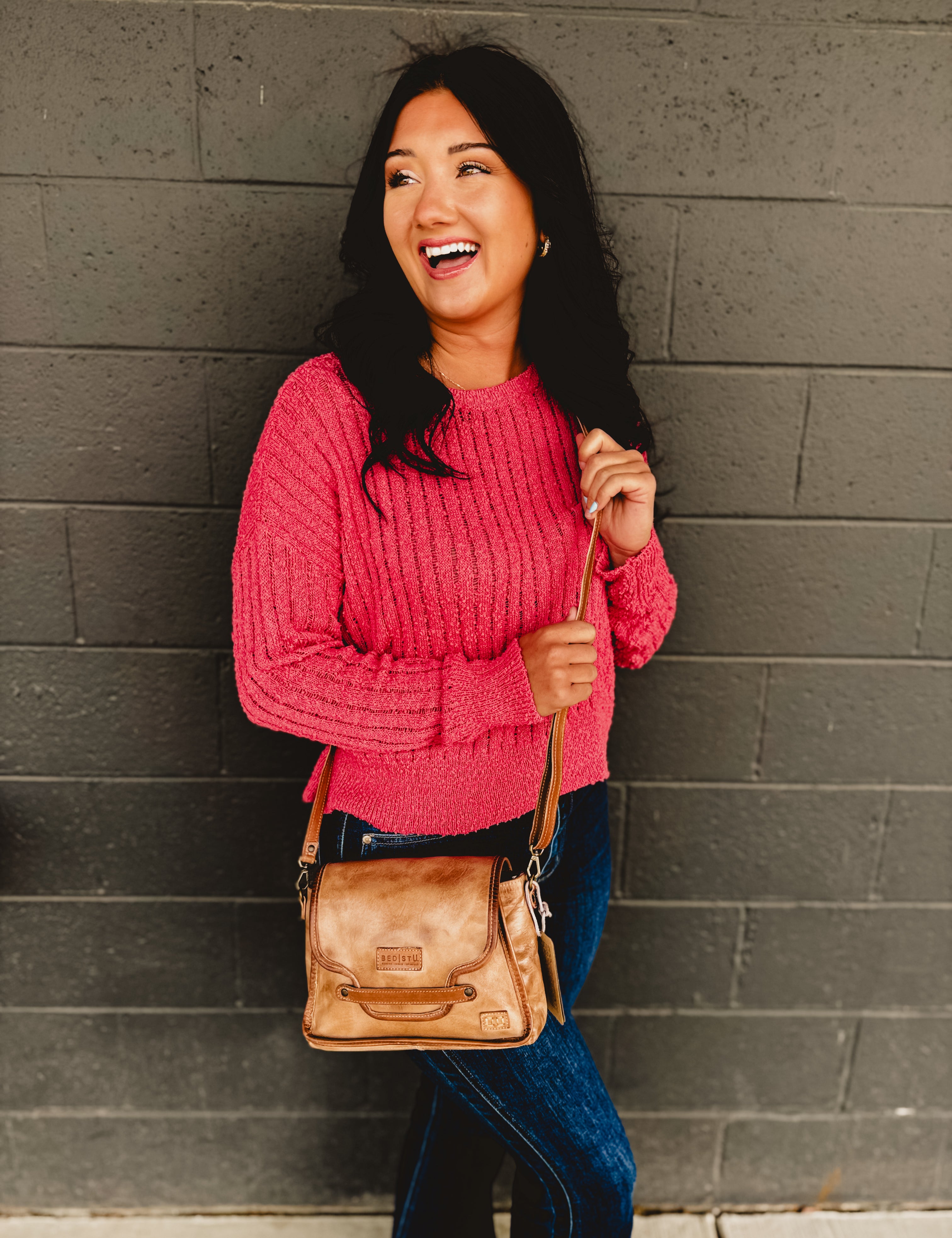 BedStu Ceremonious Crossbody Bag - Oats Tan Rustic - Lace and Grace Boutique