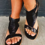 BedStu Soto Cutout Sandal - Black Rustic - Lace and Grace Boutique