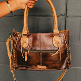 BedStu Rockababy Bag - Teak Oats Rustic - Lace and Grace Boutique