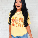 Kind Words Are Like Honey Graphic Tee - Lace and Grace Boutique
