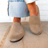 Birkenstock Amsterdam Wrapped Clog - Taupe