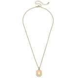 Ohio State Buckeyes 24K Gold Plated Pendant Necklace
