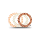 Teleties Spiral Hair Coils | Large - For the Love of Nudes Hair Ties