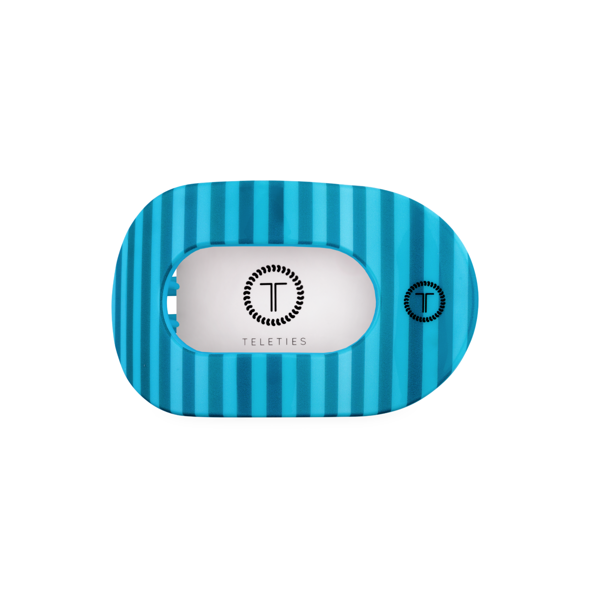 Splash Zone | Medium | Flat Round Hair Clip - Lace and Grace Boutique