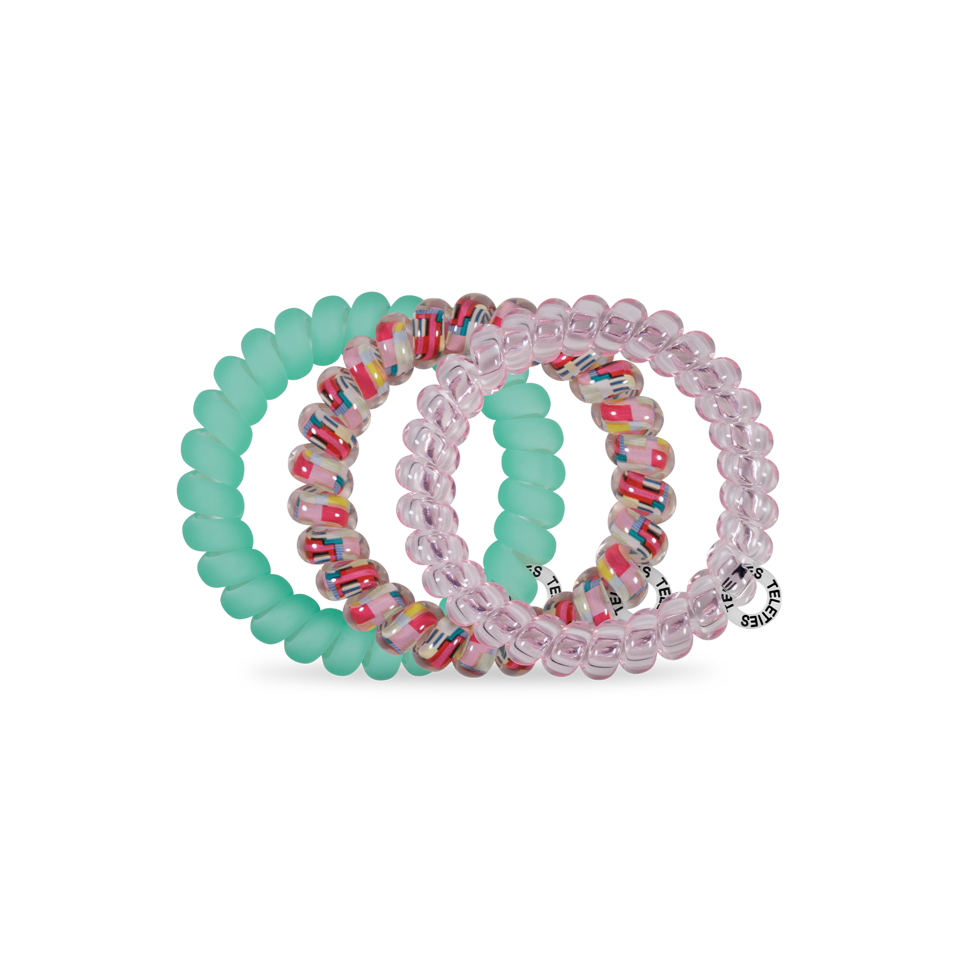 Spiral Hair Coils | Large | Spring Splash - Lace and Grace Boutique