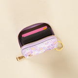 Zip Around Wallet - Bouquet Beauty Purple - Lace and Grace Boutique