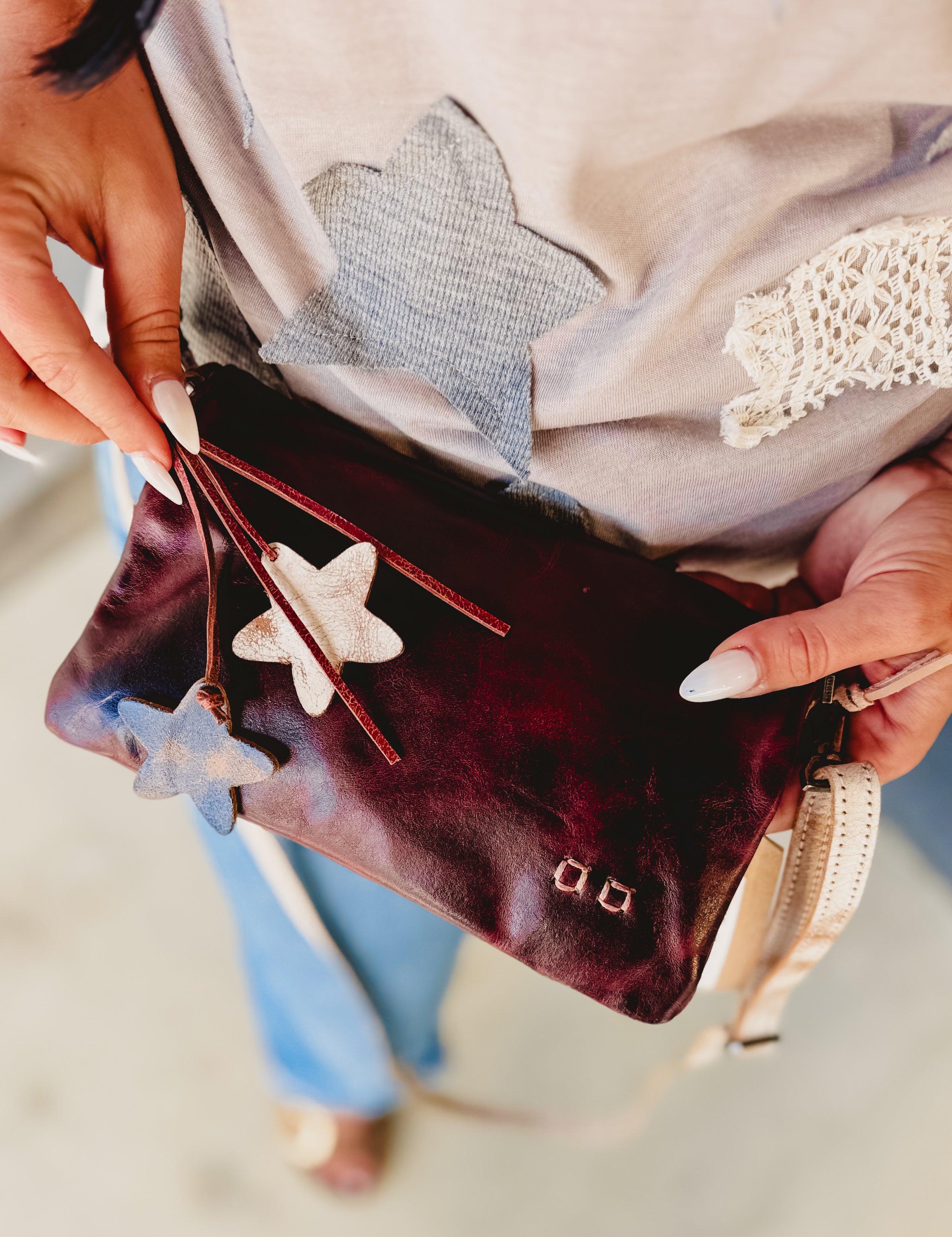 BedStu Cadence Crossbody - Americana Rustic - Lace and Grace Boutique