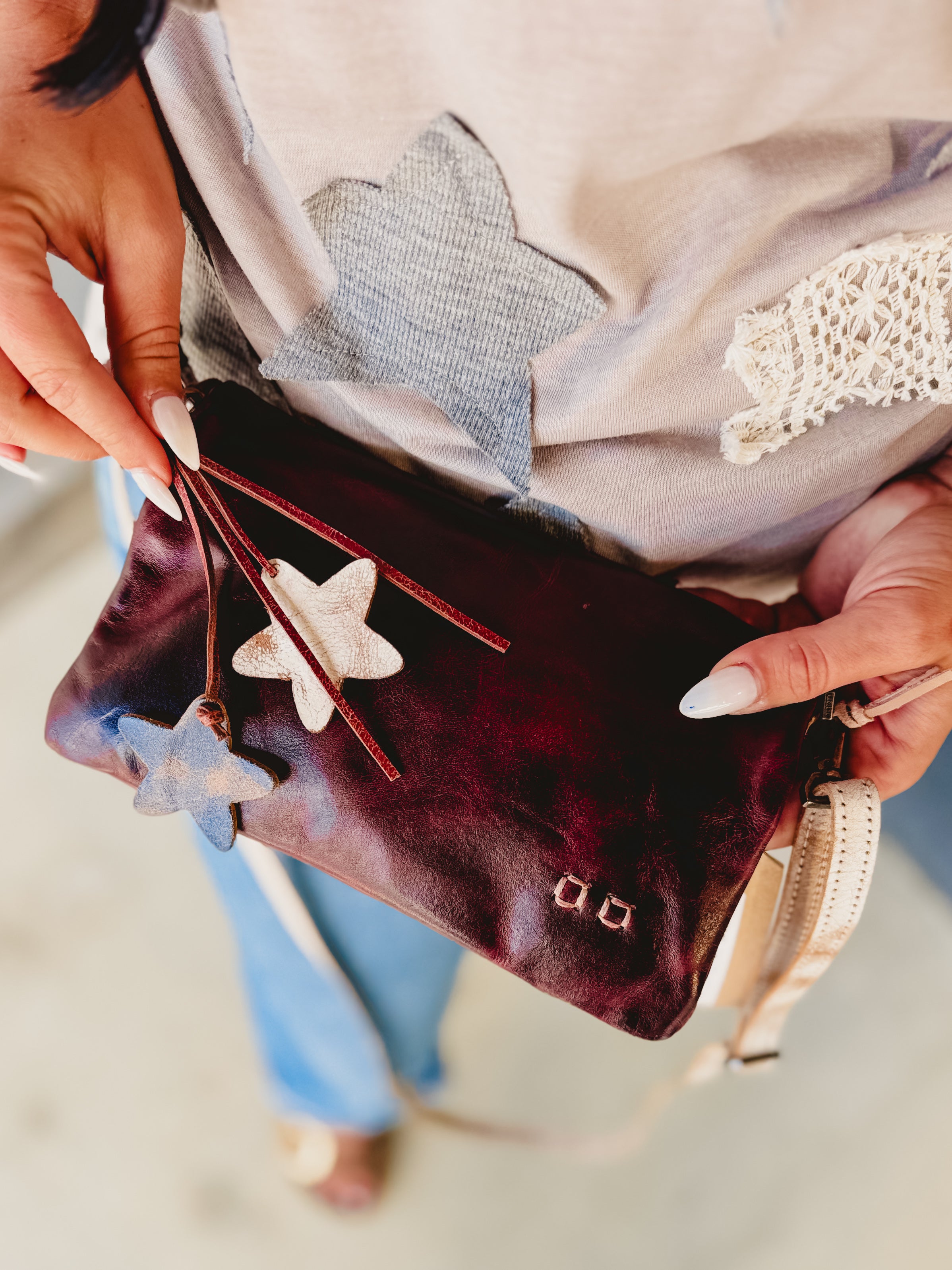 BedStu Cadence Crossbody - Americana Rustic - Lace and Grace Boutique