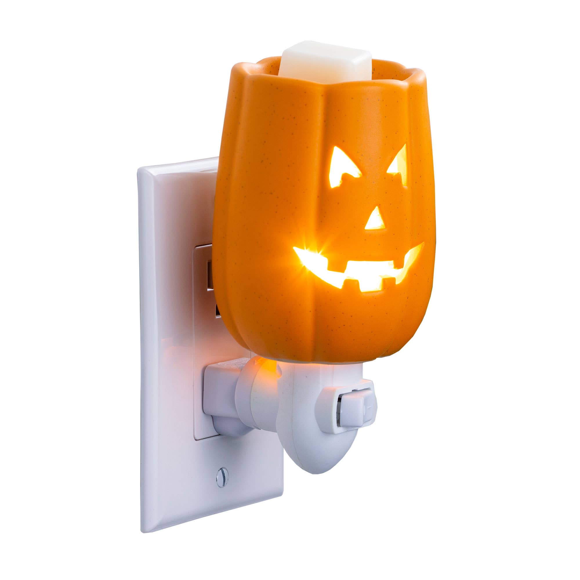 Pluggable Fragrance Warmer- Classic Jack O' Lantern - Lace and Grace Boutique