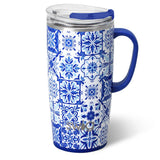 Swig Indigo Tiles Travel Mug - 22oz.