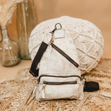 Andie Leather Sling Backpack - Nectar Luxe