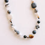 Mixed Texture & Shape Beaded Necklace - Lace and Grace Boutique