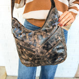 BedStu Argus Shoulder Bag - Black Lux - Lace and Grace Boutique