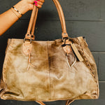 Bed|Stu Rockaway Shoulder Bag - Taupe Oats Rustic - Lace and Grace Boutique