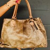 Bed|Stu Rockaway Shoulder Bag - Taupe Oats Rustic - Lace and Grace Boutique