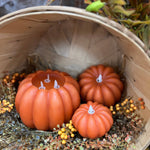 Orange Pumpkin Carved Moving Flame 4.5x2.75in - Lace and Grace Boutique