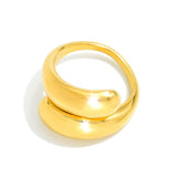 Chunky Wrap Ring - Gold