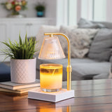 Luna Candle Warmer Lamp - Gold