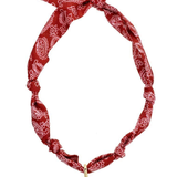 Ohio State Buckeyes Logo Bandana Scarf Necklace