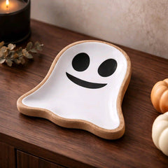 Ghost Platter 8x8in - Lace and Grace Boutique
