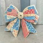 Patchwork Bow Car Freshie - Butt Naked - Lace and Grace Boutique
