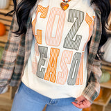 Cozy Season Graphic Tee - Ivory - Lace and Grace Boutique