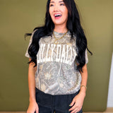 Dilly Dally Camouflage Graphic Tee