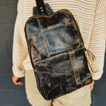 BedStu Boss Sling Bag - Black Lux - Lace and Grace Boutique