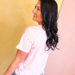 Vacay Knit Top - Pink/Sunkist - Lace and Grace Boutique
