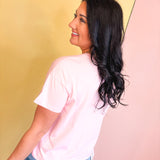 Vacay Knit Top - Pink/Sunkist - Lace and Grace Boutique