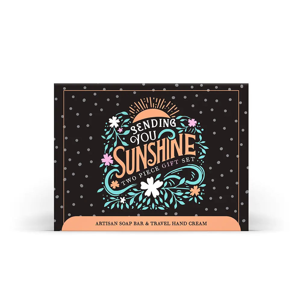 FinchBerry Sending You Sunshine Two Piece Gift Set - Lace and Grace Boutique