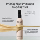 Kitsch Priming Argan Oil Heat Protectant & Styling Mist - Lace and Grace Boutique