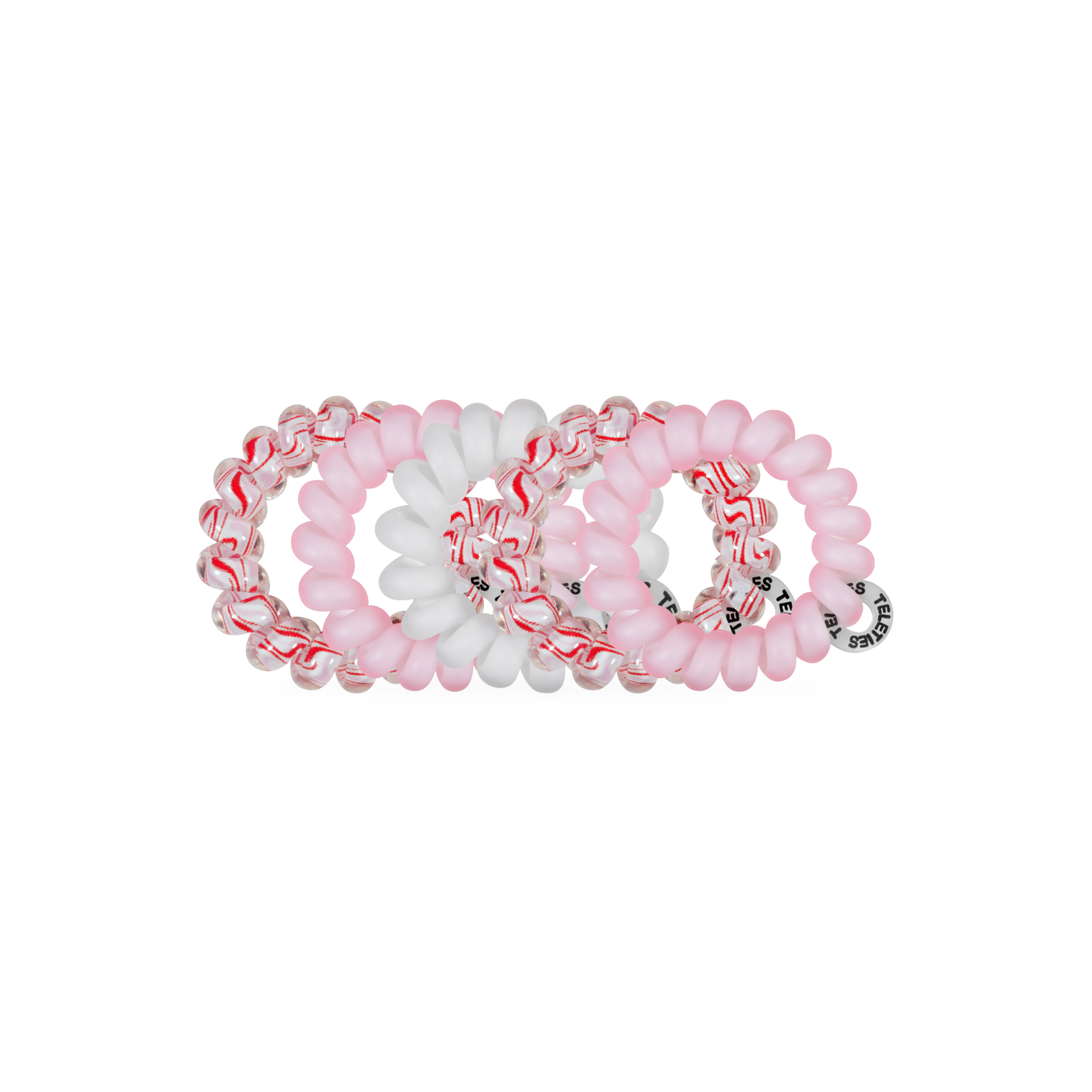 Teleties Spiral Hair Coils | Tiny - Peppermint Pop - Lace and Grace Boutique