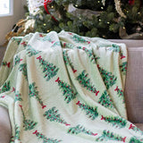 Royal Standard Noelle Tree Throw - Light Green/Multi